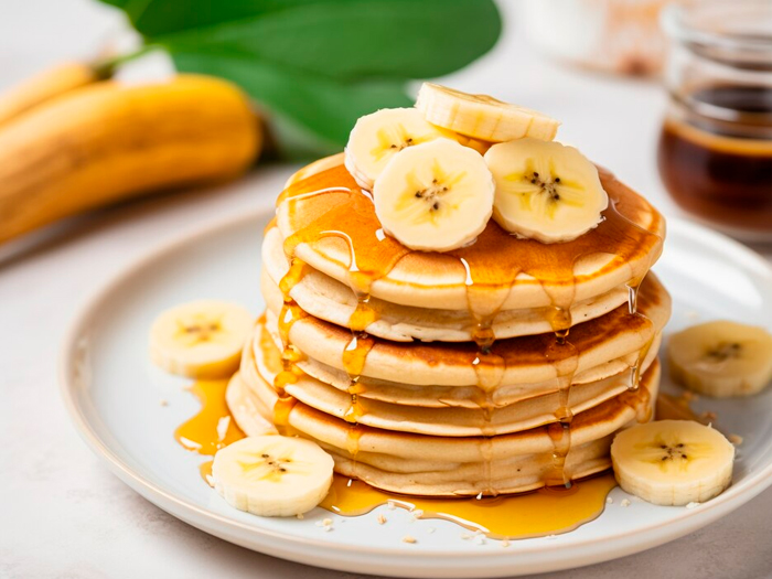 panqueca de banana fit