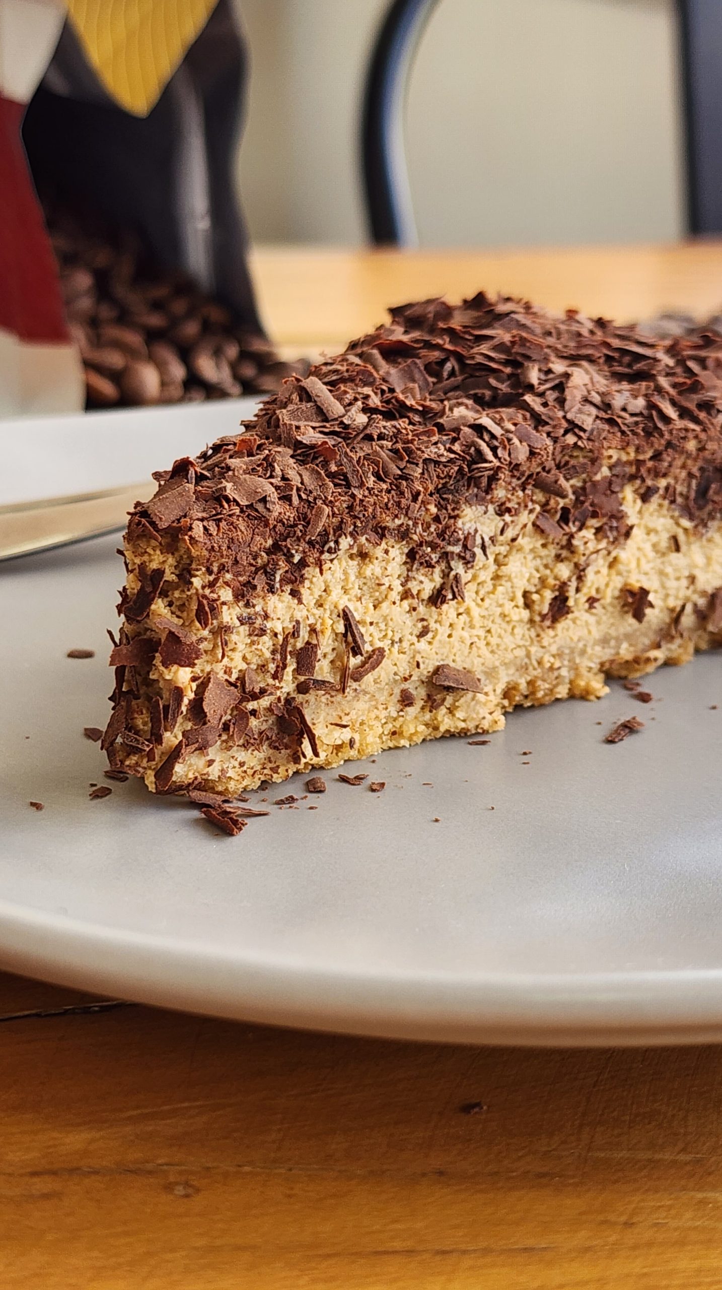 Cheesecake de Doce de Leite com Café