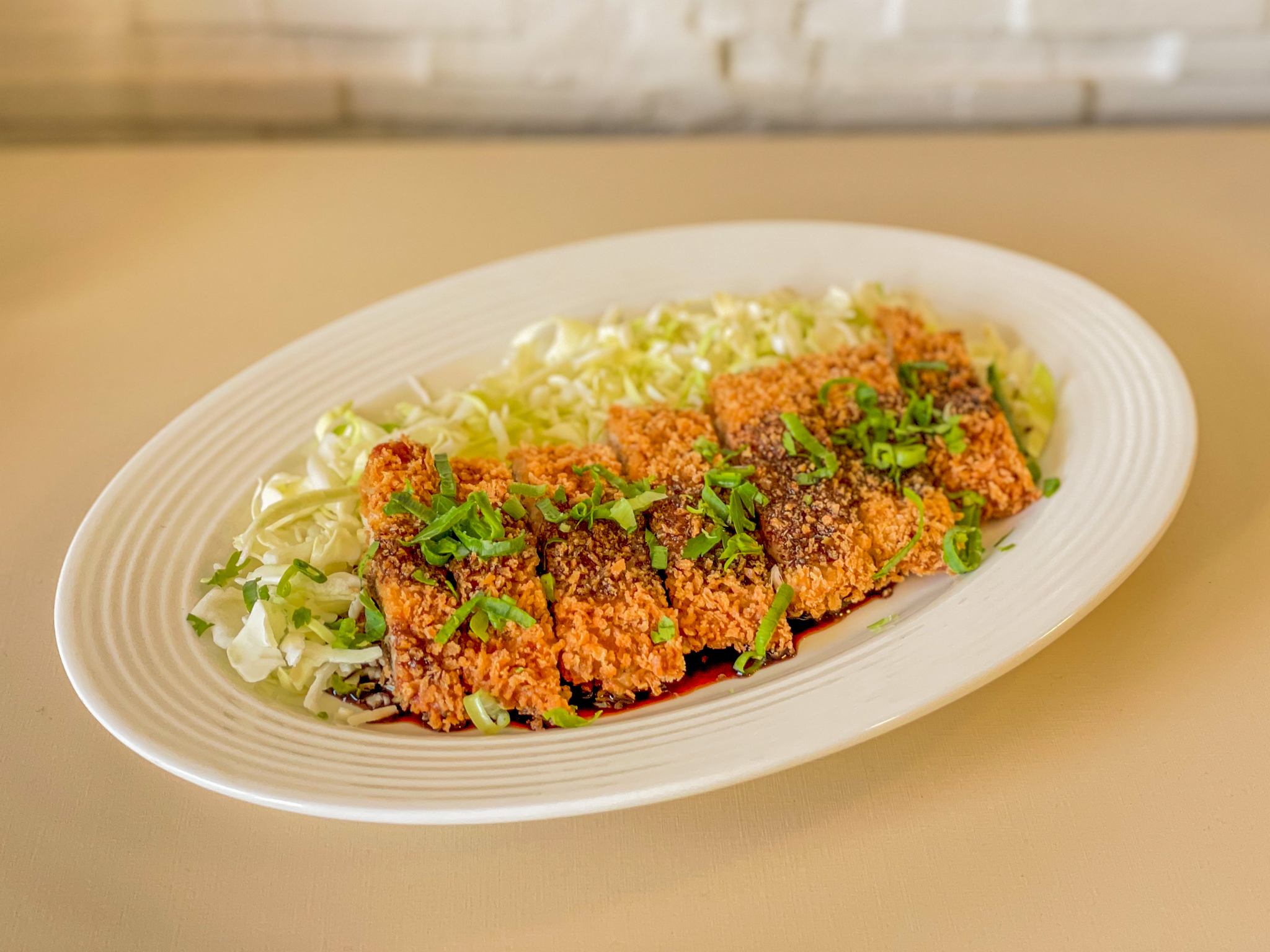 Kaito Casagrandi prepara Tonkatsu