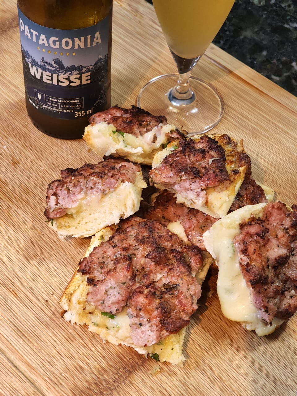 Pão com Linguiça