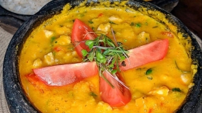 Bobó de frango com Mandioquinha por Chef Moacir