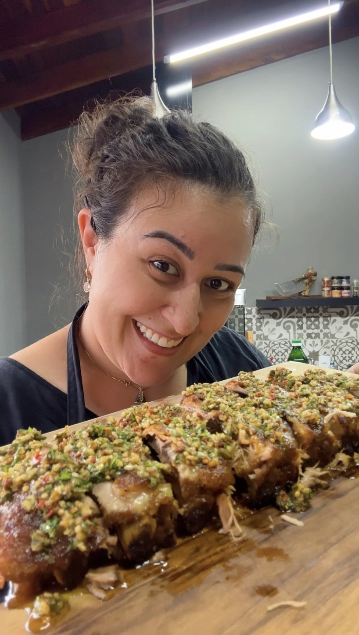 Costelinha Suína com Chimichurri