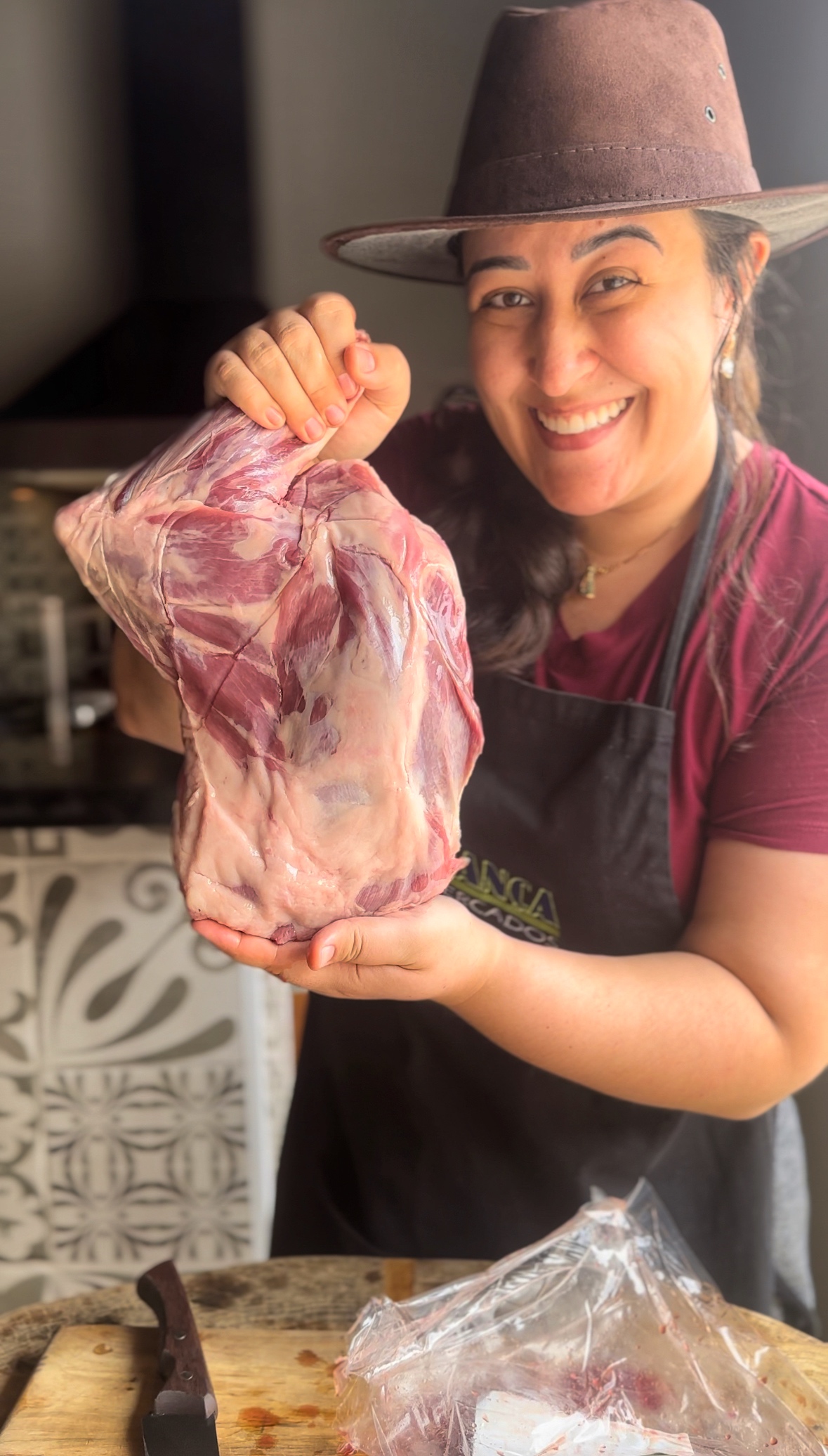 Ponta de Cordeiro com Chimichurri de Hortelã