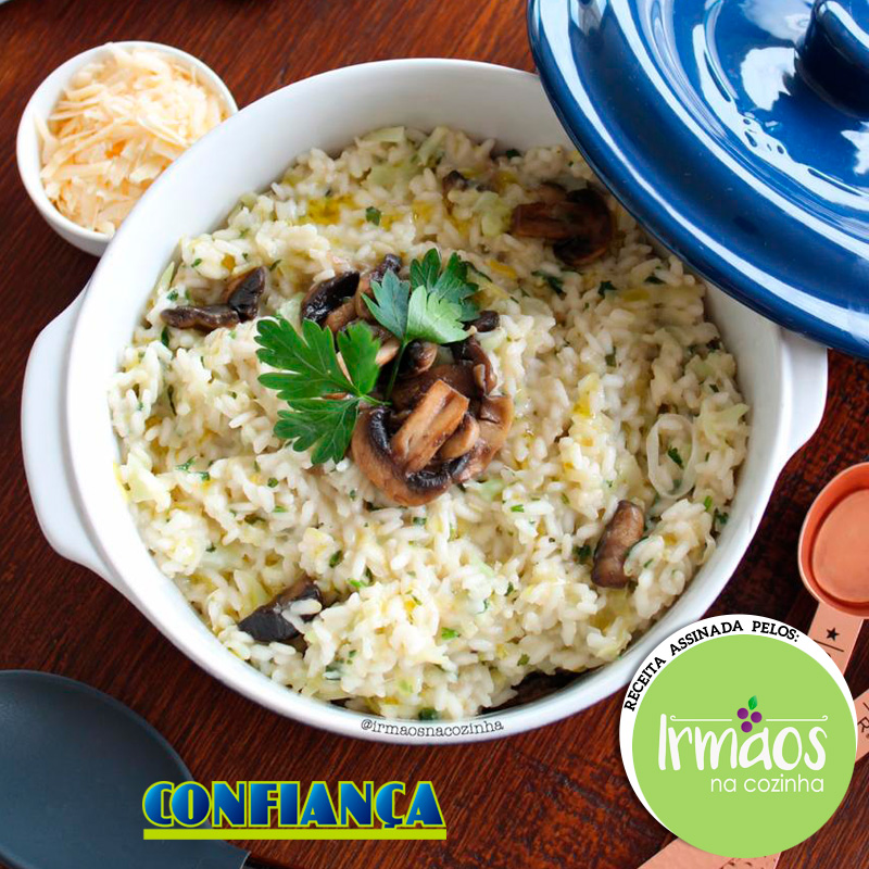 Risoto de Cogumelos