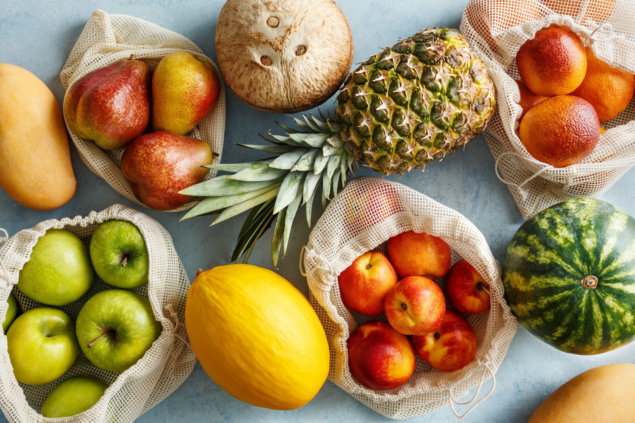 Frutas orgânicas