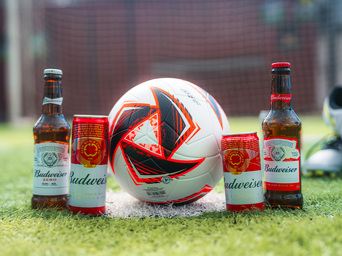 banner futebol budweiser