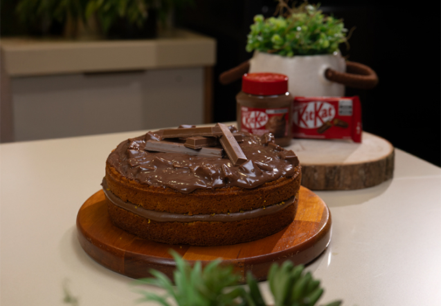 bolo de kitkat blog