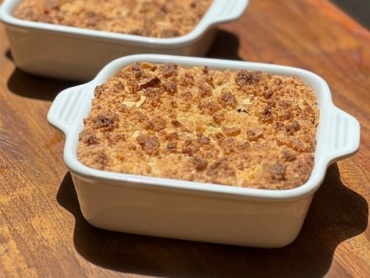 Bolo Farofa com Creme