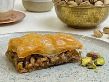 Baklava de Pistache e Nozes