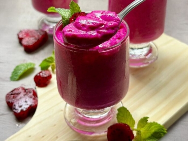 Mousse Proteica de Pitaya