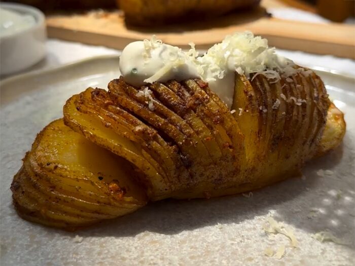 Batata Hasselback