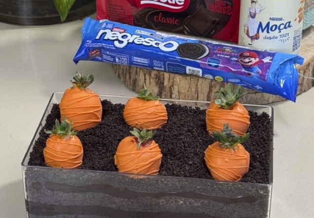 Bolo Plantação de Cenourinha