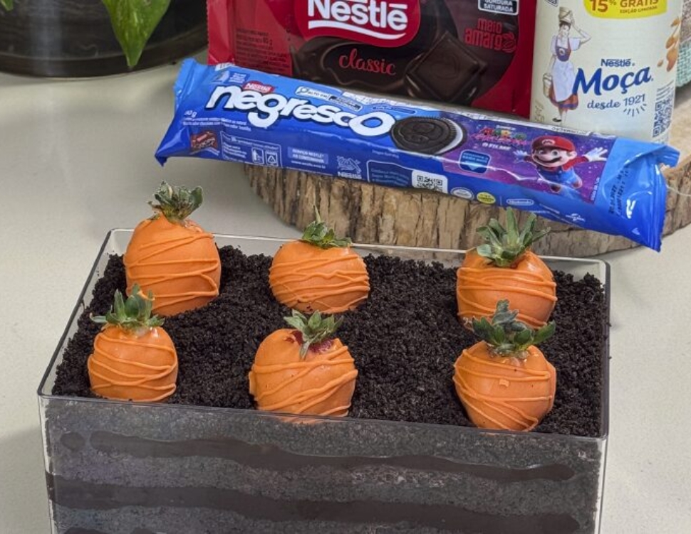 Bolo Plantação de Cenourinha