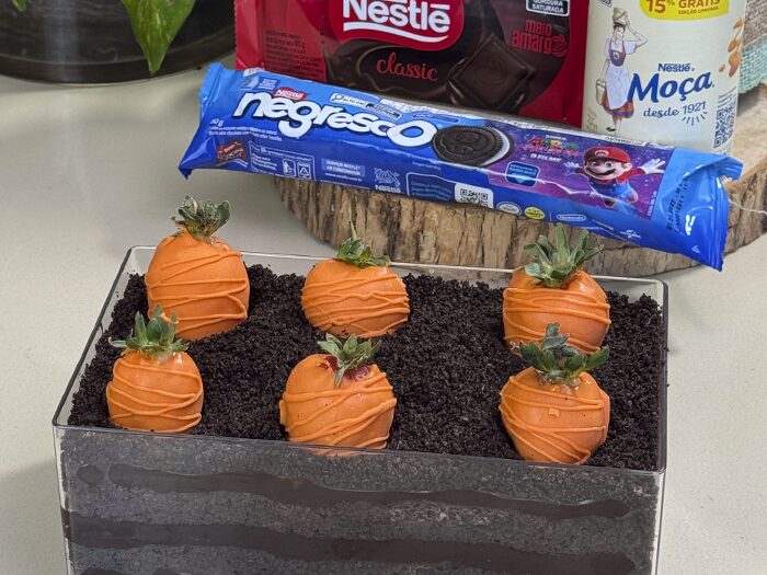 Bolo Plantação de Cenourinha