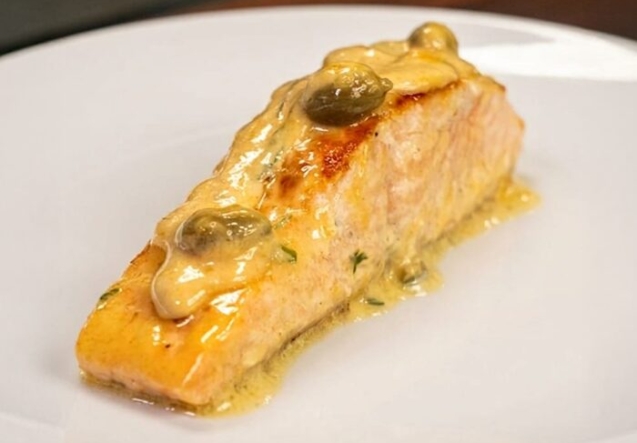 Salmão ao Molho Cremoso