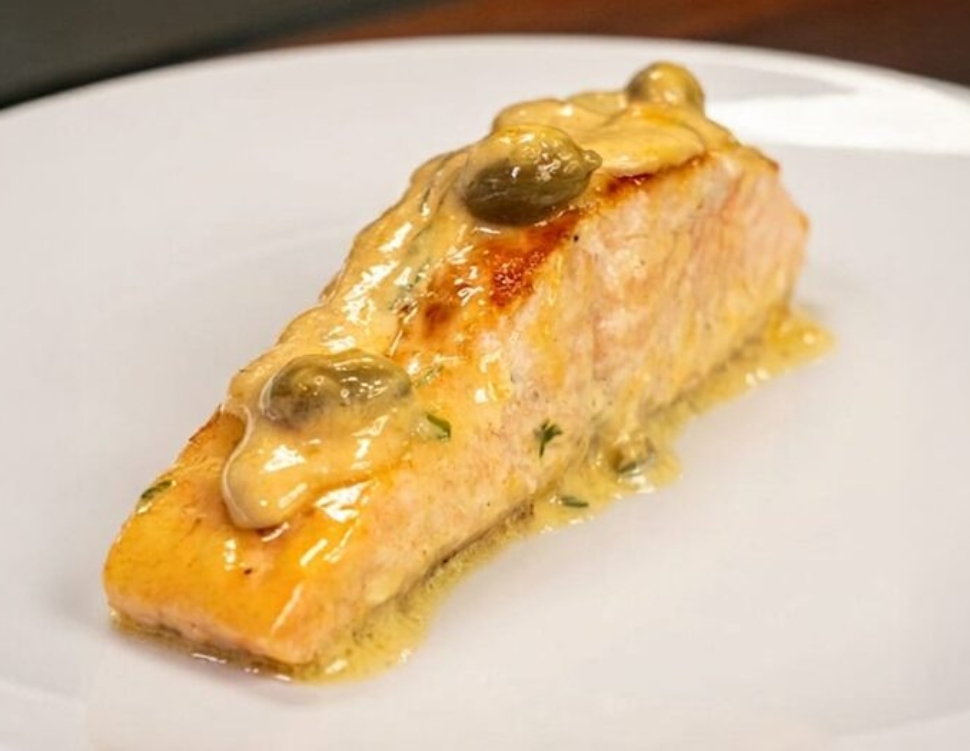 Salmão ao Molho Cremoso