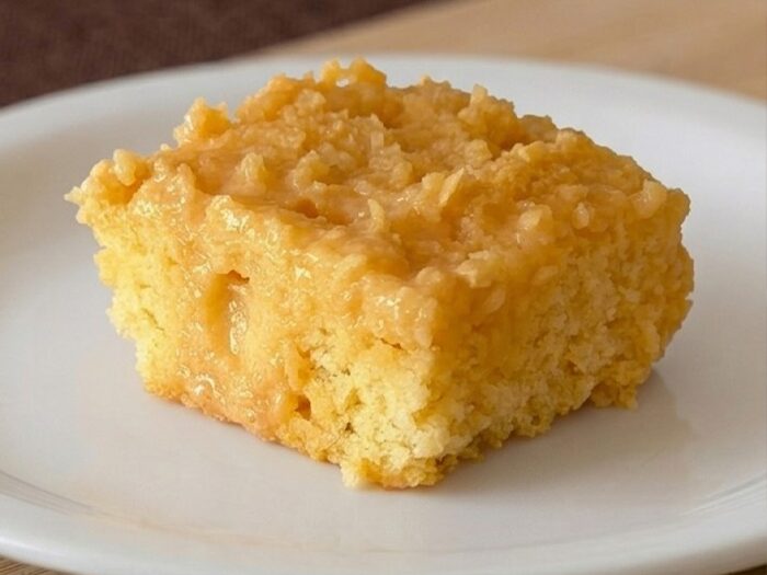 Bolo de Doce de Leite Quente