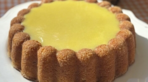 Bolo Vulcão de Laranja