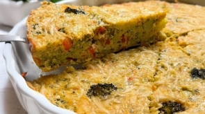 Torta de Brócolis Prática