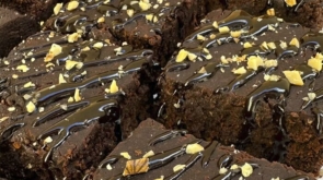 Bolo Brownie com Abobrinha