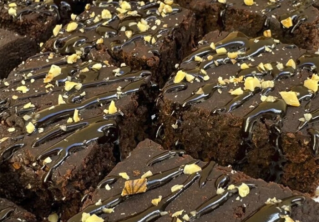 Bolo Brownie com Abobrinha