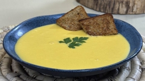 Creme de Batata, Alho-Poró e Cenoura