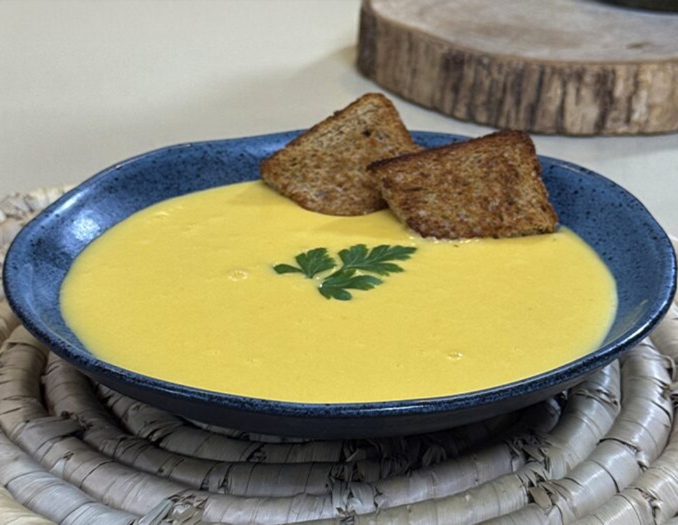 Creme de Batata, Alho-Poró e Cenoura