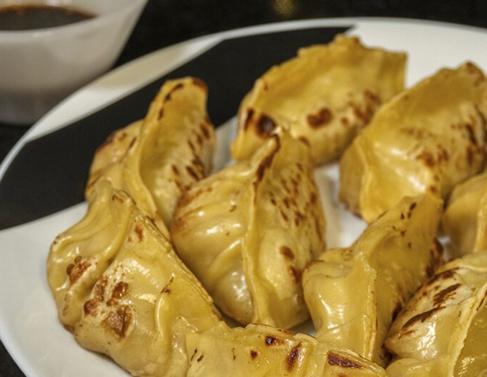 Guioza com Massinha de Pastel