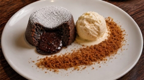 Petit Gâteau com Pralin de Avelã