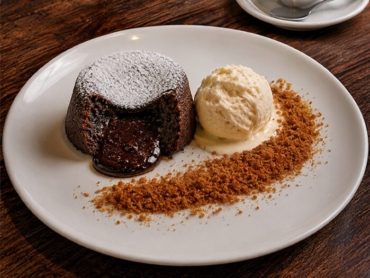 Petit Gâteau com Pralin de Avelã
