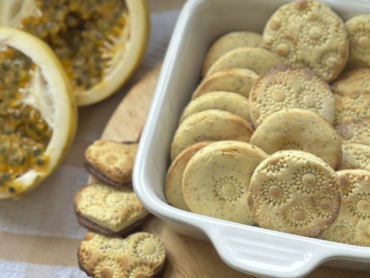 Biscoito Amanteigado de Maracujá
