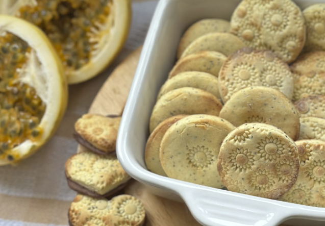 Biscoito Amanteigado de Maracujá