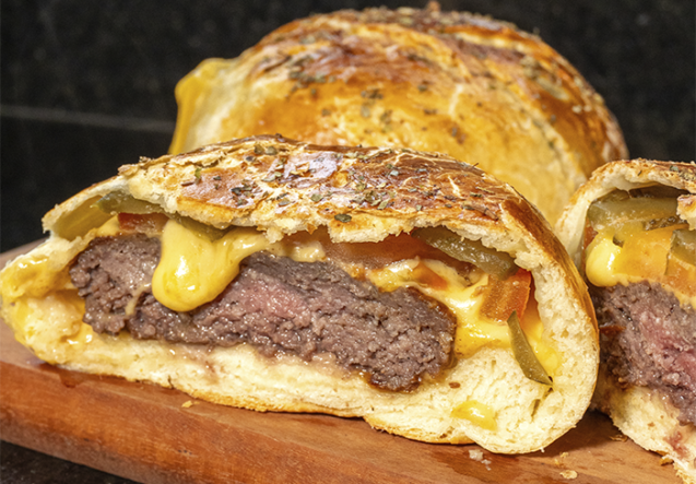 Hambúrguer de Forno